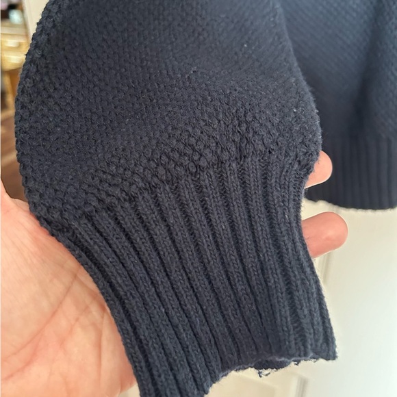 Geoffrey Beene Navy Knit Preppy Sweater Mens XL - Picture 3 of 8